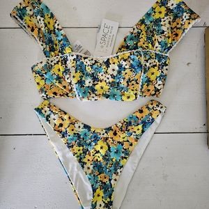 BNWT L*Space Floral Bikini